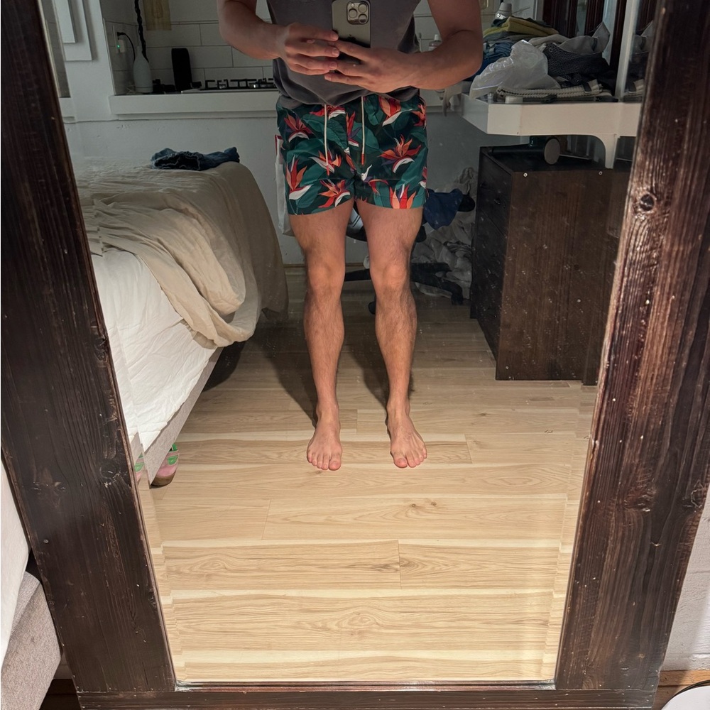 Tropical Print Swim Shorts